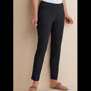Soft Surroundings NWT Black M(10/12) Ankle Pants